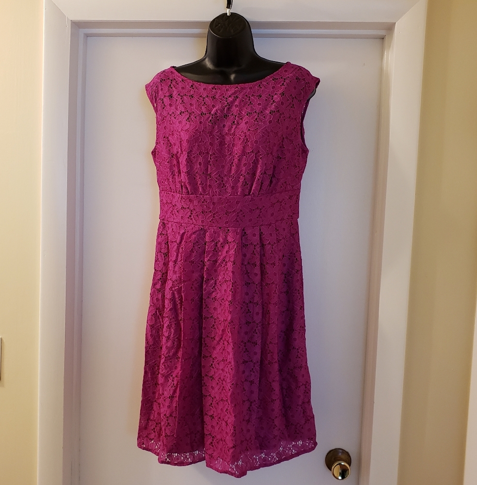Like New Spring Floral Sleeveless Dress